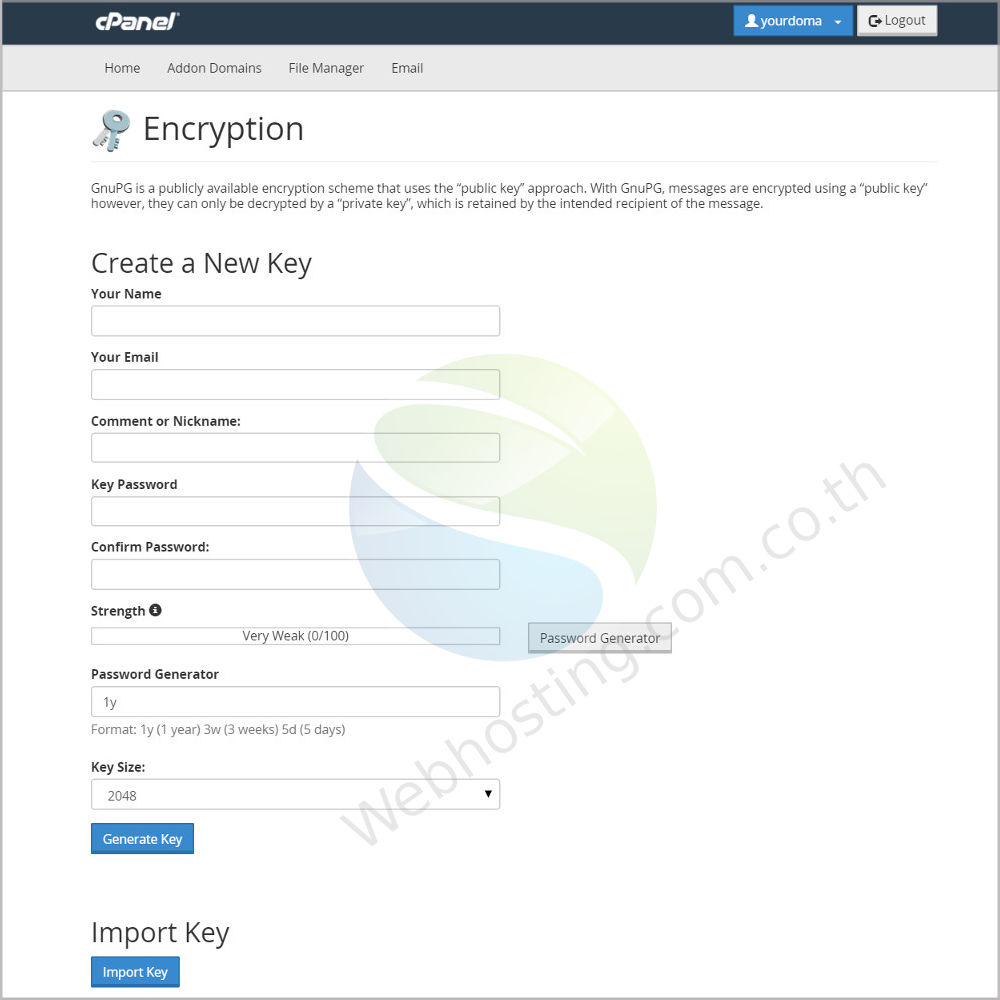Cpanel web hosting แนะนำหน้าจอ cpanel screen - ระบบจัดการเว็บโฮสติ้งด้วย Cpanel - Sub domain หรือ ชื่อเว็บไซต์ย่อย หรือโดเมนเนมย่อย ที่แบ่งย่อยมาจากโดเมนเนมหลัก (Domain) เช่น โดเมนหลักคือ thailandwebhost.com เราสามารถสร้าง Subdomain ได้หลากหลาย เช่น domainname.thailandwebhost.com ,โดเมน.thailandwebhost.com,webhosting.thailandwebhost.com และอื่น ๆ อีกมากมาย ตามการใช้งานของคุณ