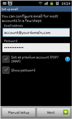 วิธีการตั้งค่าอีเมล์บนเครื่องโทรศัพท์มือถือระบบ Android-1 แนะนำโดย thailandwebhost.com web hosting