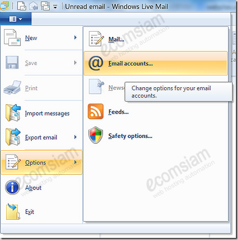 windows-livemail-setting-for-windows แนะนำโดย thailandwebhost web hosting