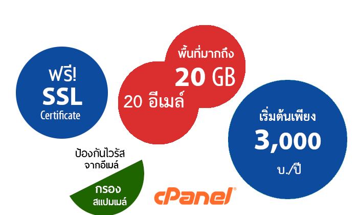 email web hosting thailand ระบบจัดการเว็บโฮสติ้งไทยด้วย Cpanel Whm ฟรี SSL พื้นที่ 20GB ราคาเริ่มต้นเพียง 3000 บ./ปี - emailhosting พื้นที่มาก ราคา คุ้มสุดๆ บริการลูกค้า ดูแลดีโดย thailandwebhost email web hosting thailand ระบบจัดการเว็บโฮสติ้งไทยด้วย Cpanel Whm ฟรี SSL พื้นที่ 20GB ราคาเริ่มต้นเพียง 3000 บ./ปี - emailhosting พื้นที่มาก ราคา คุ้มสุดๆ บริการลูกค้า ดูแลดีโดย thailandwebhost
